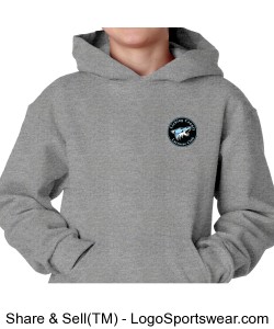 Jerzees Youth NuBlend® Fleece Pullover Design Zoom